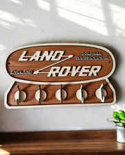 Land Rover Plywood Key Holder