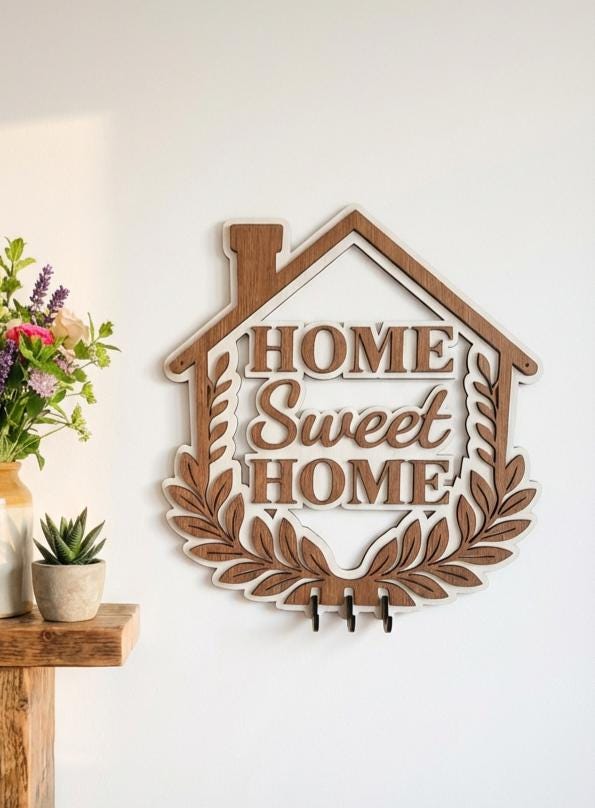 Home Sweet Home Key Holder