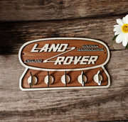 Land Rover Plywood Key Holder