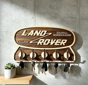 Land Rover Plywood Key Holder
