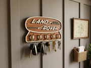 Land Rover Plywood Key Holder